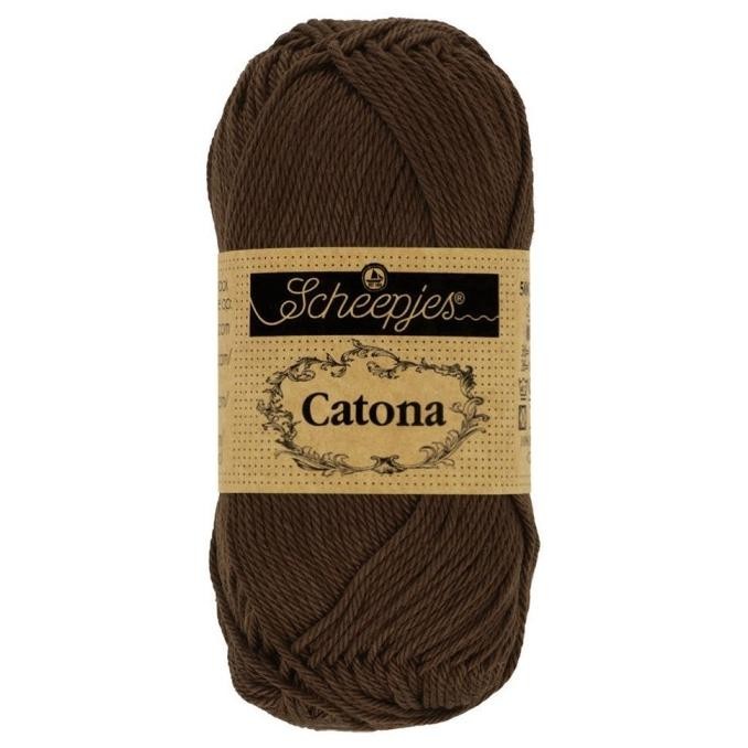 

scheepjes catona 50gr Black Coffee (162)