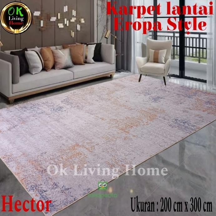 karpet lantai 200x300, karpet anti slip 200x300, karpet eropa 200x300