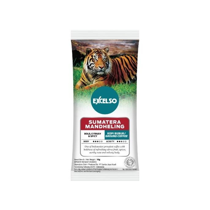

Excelso Kopi Single Serving Sumatera Mandheling Pack Of 5 Folding Box