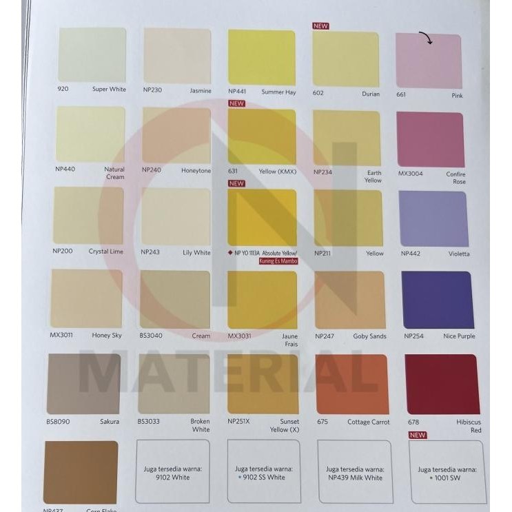 CAT VINILEX PRO 1000 4,5 KG / 9102 WHITE PUTIH