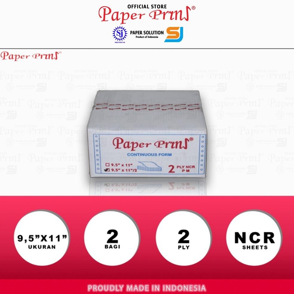 

BACK TO SCHOOL PAPERYNS KERTAS CONTINUOUS FORM 2PLY NCR PRS 9,5" X 11"/2 (BAGI 2)