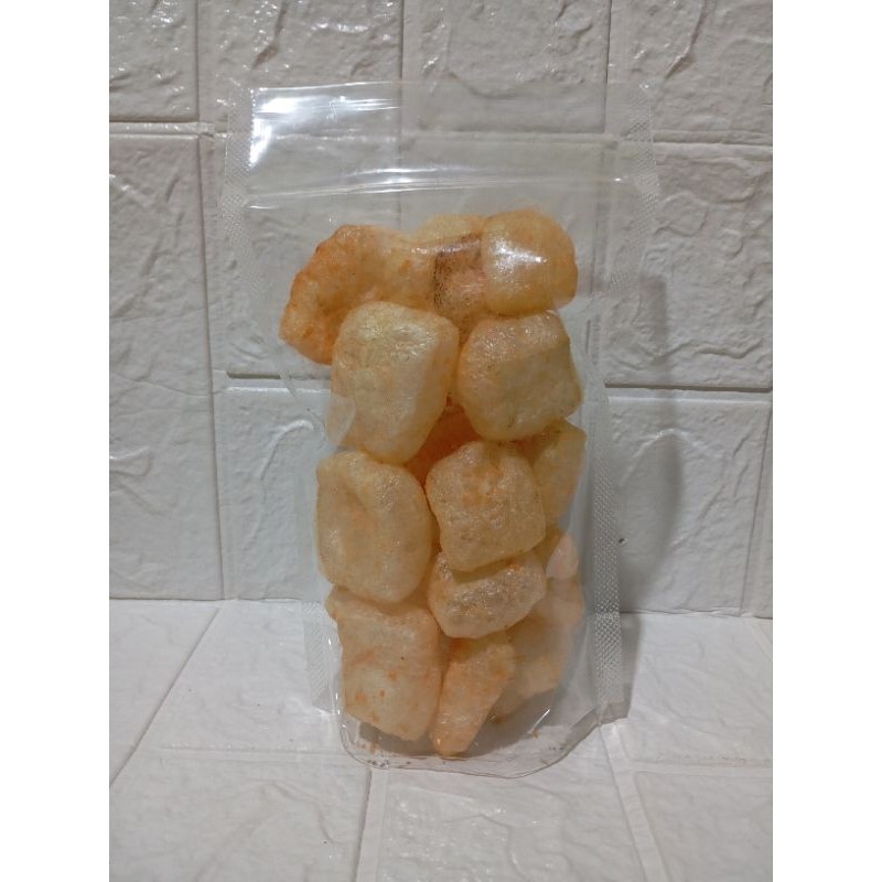 

Kerupuk kulit asli rasa balado