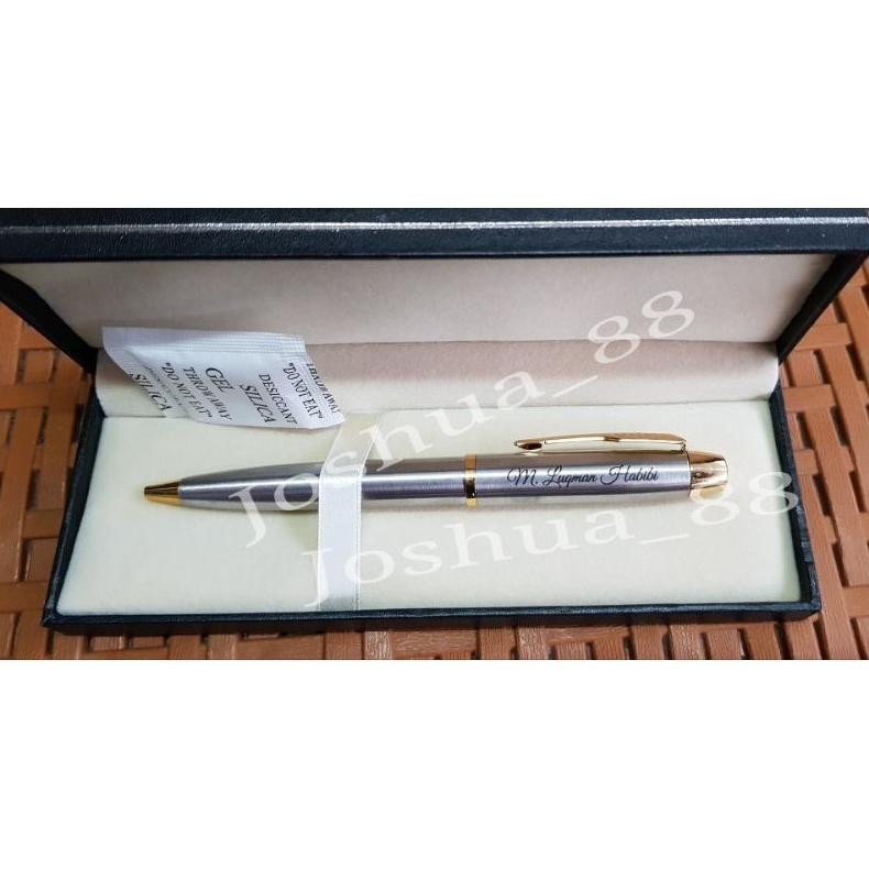 

READY >> PULPEN PARKER SONNET GT KLIP GRATIS UKIR NAMA/LOGO SENDIRI GRATIS