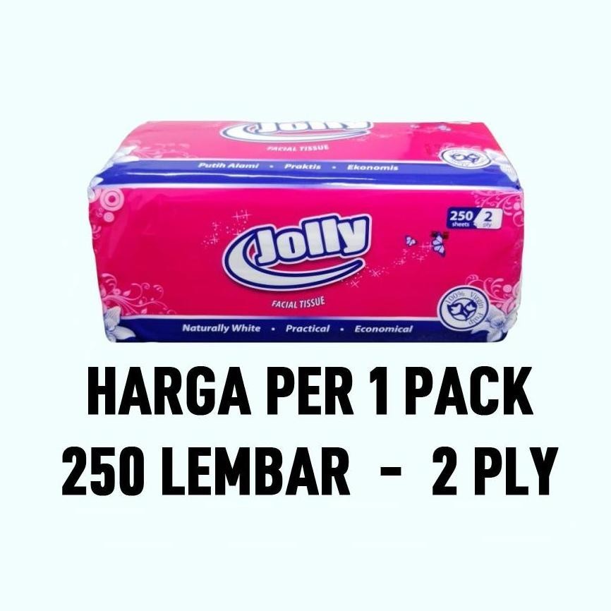 

Tissue facial JOLLY tissue jolly 250 lembar 2ply /A506
