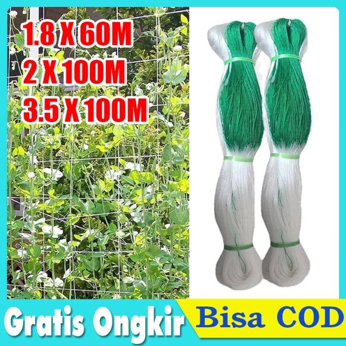 TERJAMIN Jaring Rambatan Tanaman Plant Climbing Net Jaring Tanaman Merambat
