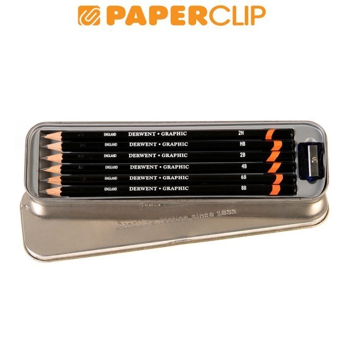 

PENSIL DERWENT SET GRAPHIC ISI 6 0700835DW