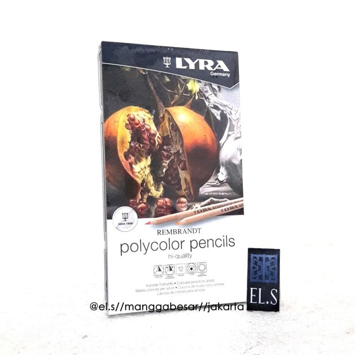 

Lyra Rembrandt Polycolor Pencils 12 Warna