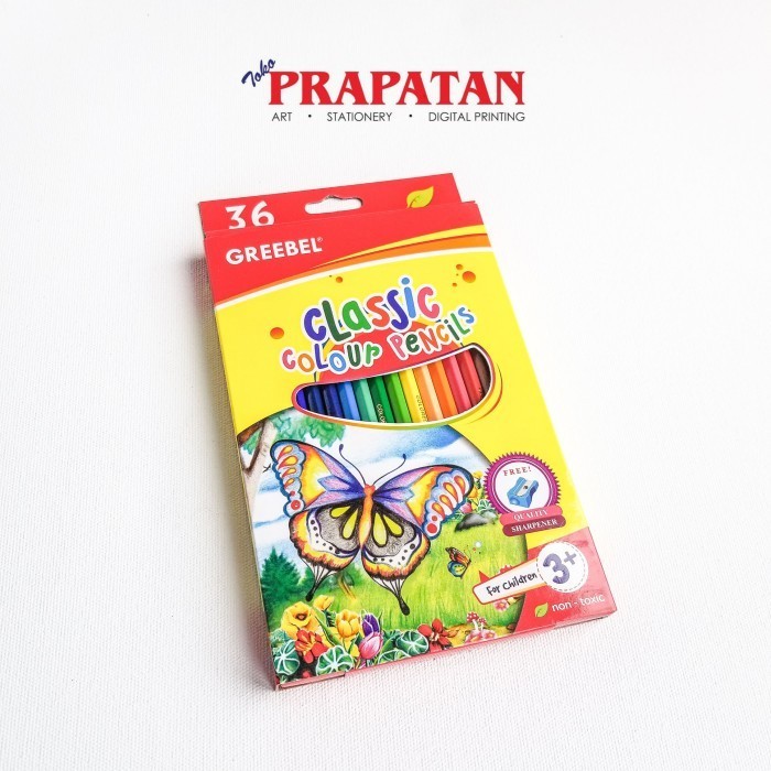 

Pensil Warna 36 Warna / Classic Colour Pencils