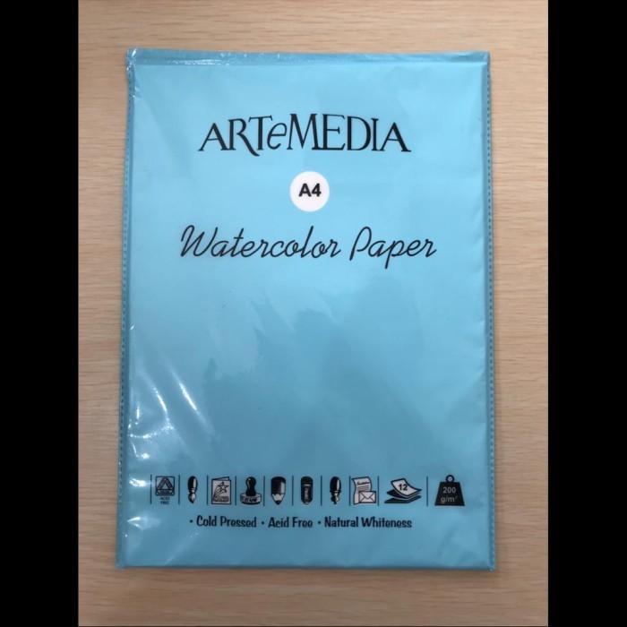 

ARTEMEDIA A4 WATERCOLOR PAPER 200G