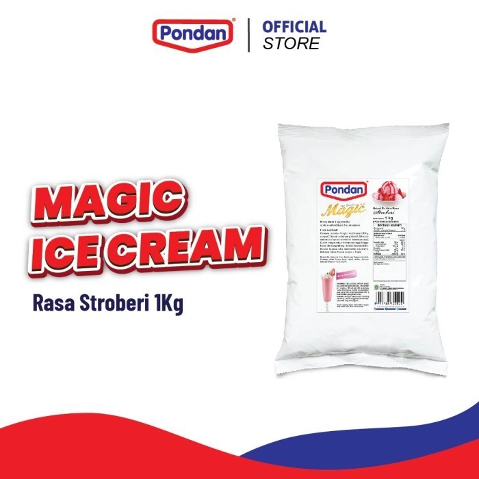 

PONDAN MAGIC ICE CREAM 1 KG