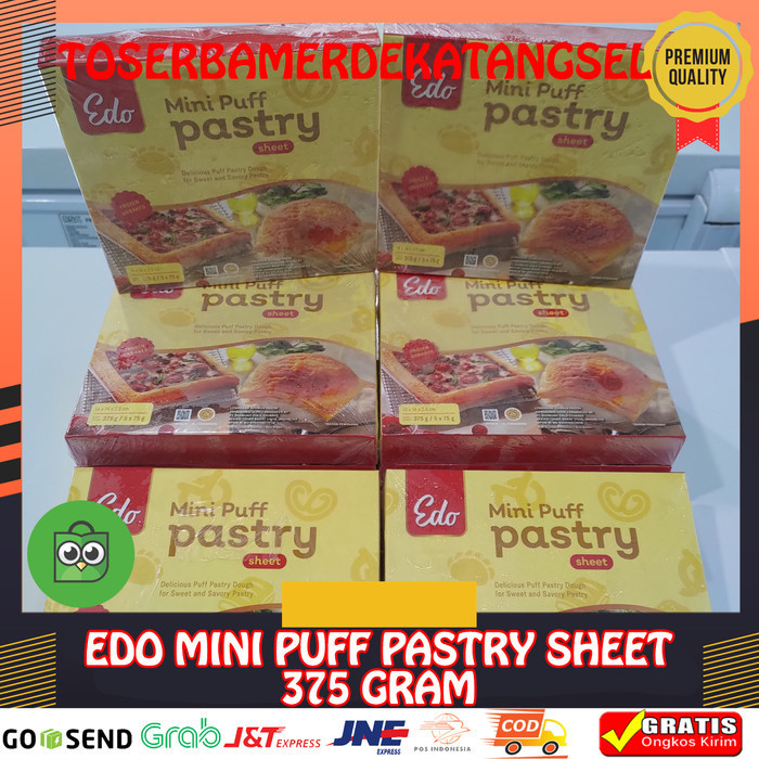 

EDO NEW MINI PUFF PASTRY SHEET 375 GRAM COCOK UNTUK BIKIN ZUPPA SOUP