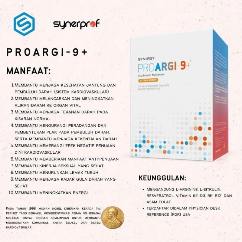 Synergy Proargi 9+ Plus Membantu Menjaga Kadar Gula Yang Sehat