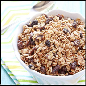 

Healthy Granola Cinnamon Raisin 1Kg, Crunchy!