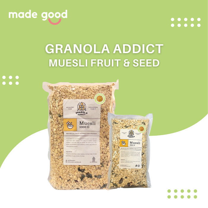 

Granola Addict - Muesli Fruit & Seed 1Kg