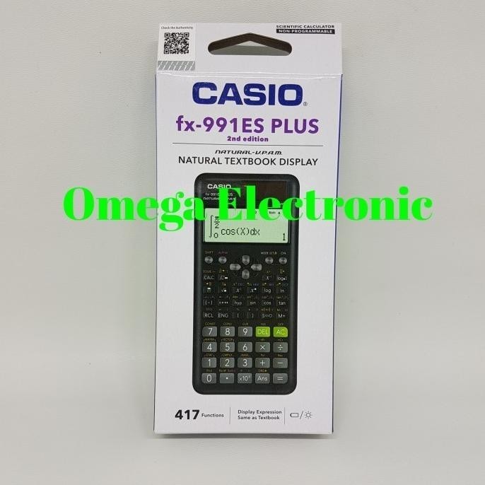 

Casio Calculator FX-991ES PLUS - Scientific Kalkulator