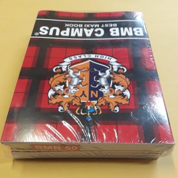 

Buku Tulis BMB Campus 50 Lembar Isi 10 buku