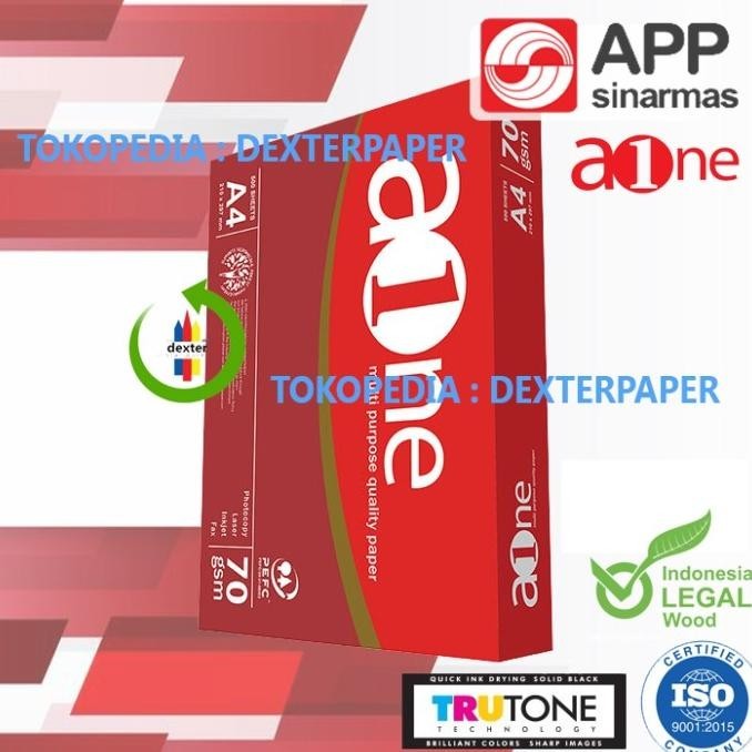 

KERTAS HVS A4 70 GRAM/ 75 GRAM PAPERONE DAN MERK LAINNYA
