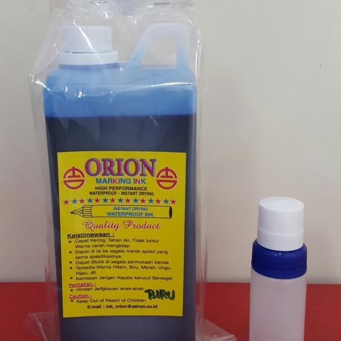 

Tinta Spidol Permanen Orion/ Tinta Karung / Tinta Ekspdedisi