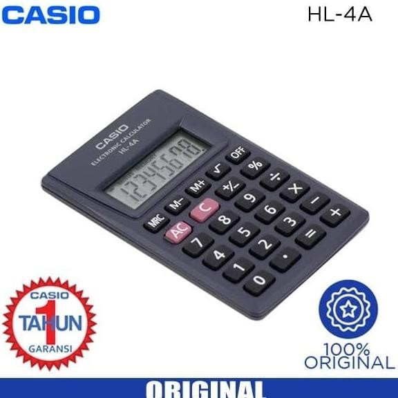 

Calculator CASIO HL 4A