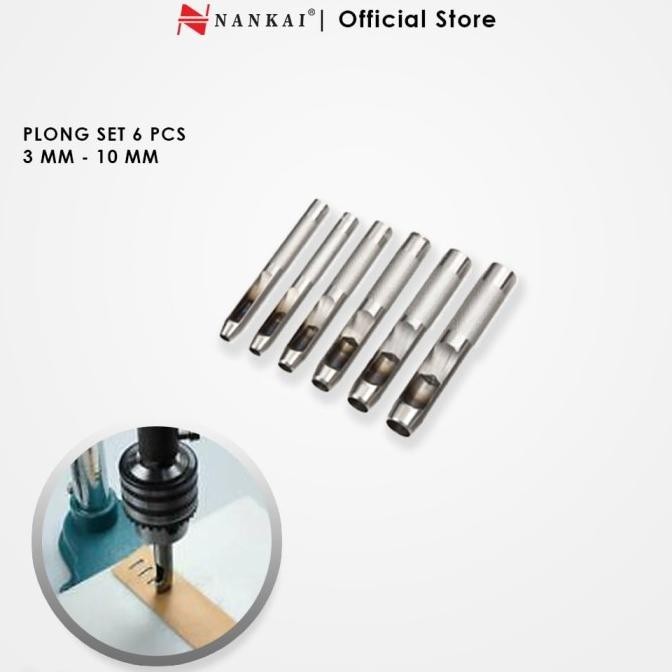 

Nankai Pembolong Hollow Punch / Plong Set 6 Pc