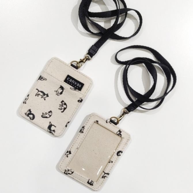 

ID Lanyard Cats Natural Canvas Living