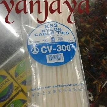 

KSS NYLON CABLE TIES CV-300/30CMX4,8MM PUTIH