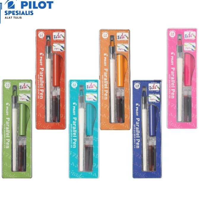 

PILOT PARALLEL CALLIGRAPHY PEN Pena Kaligrafi / FP3-15/24/38/60-SS