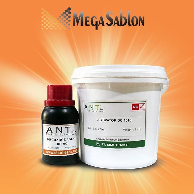 

TINTA SABLON KAOS PLASCHARGE ACTIVATOR RC CAT PLASTISOL ANTink ANTPLAS