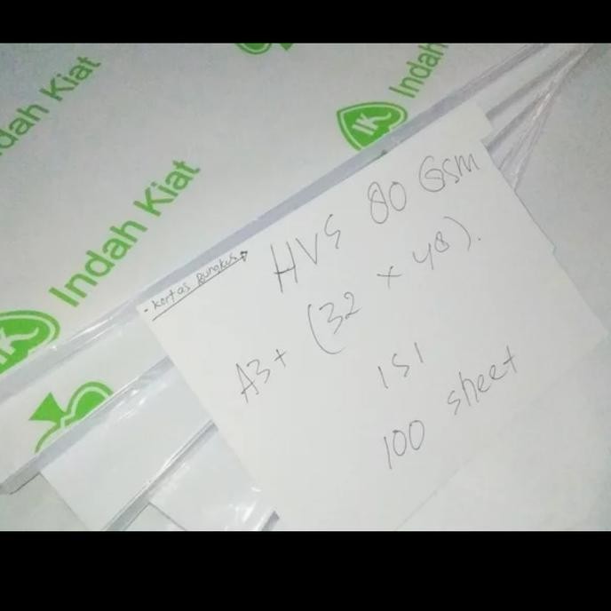 

kertas hvs 80 gsm ukuran A3 plus 32 x 48 cm