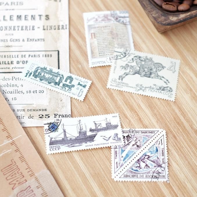 

JUAL MURAH - Perangko antik campur berbagai negara - stamps filateli