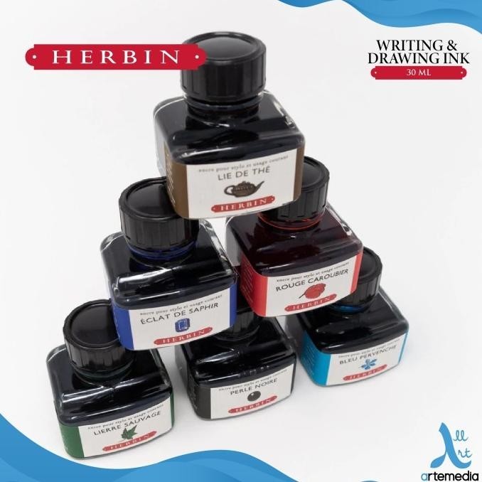 

Tinta Kaligrafi Herbin Writing and Drawing Ink Bottle 30ml - 02/02