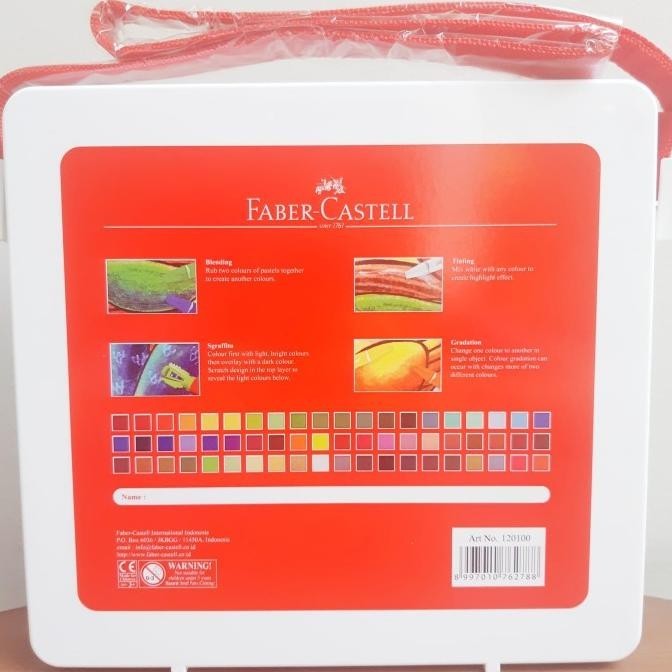 

Crayon / Oil Pastel Faber-Castell 60 Colours Bag