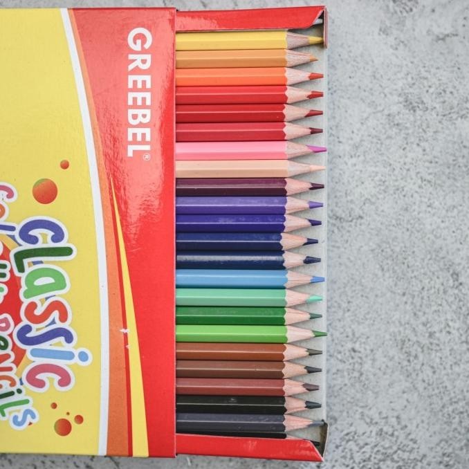 

Pensil Warna Greebel 24 Warna / Classic Colour Pencils