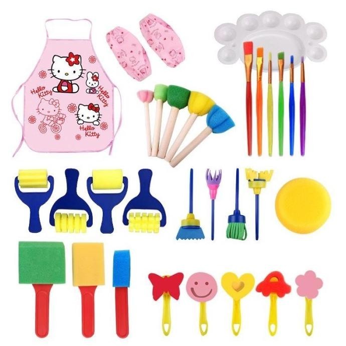 

children art craft sets painting set menggambar