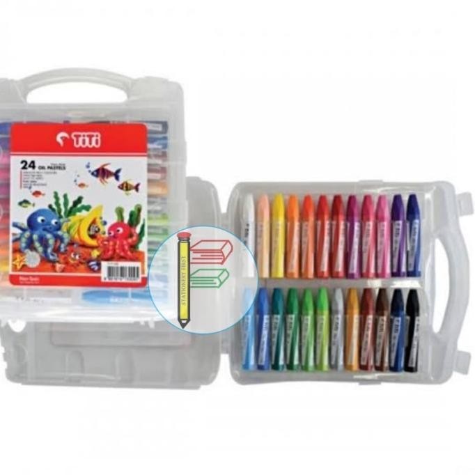 

Crayon TITI 24 Warna Oil Pastels Krayon per set