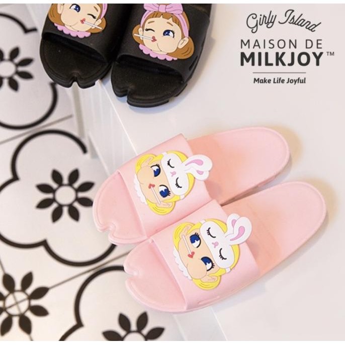 Bentoy Milkjoy EVA Slipper Sandal Indoor Outdoor Soft Slipper