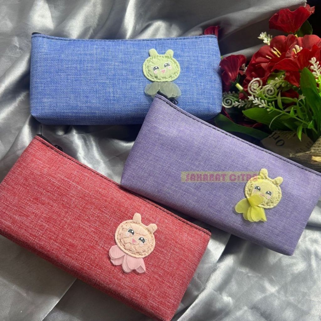 

007 KOTAK PENSILKAIN BONEKA 铅笔盒
