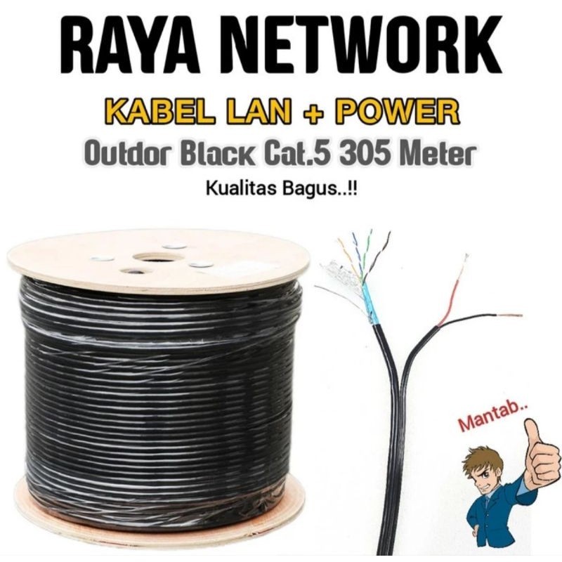 KAKO Kabel Lan + Power