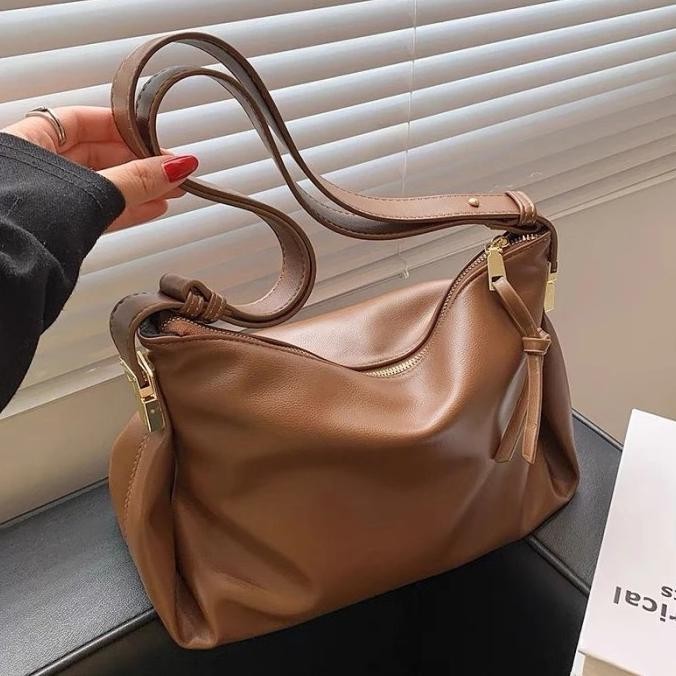 TAS TOTE BAG WANITA KULIT KOREA FASHION I3280 TAS BAHU KEKINIAN