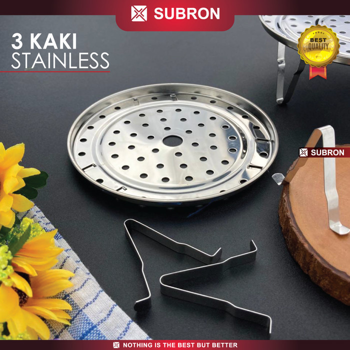 Subron Steamer Alas Kukus Teratai 22 Cm Tatakan Stainless Steel