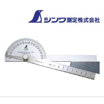 

Penggaris Busur 62490 SHINWA Protractor Double Blade