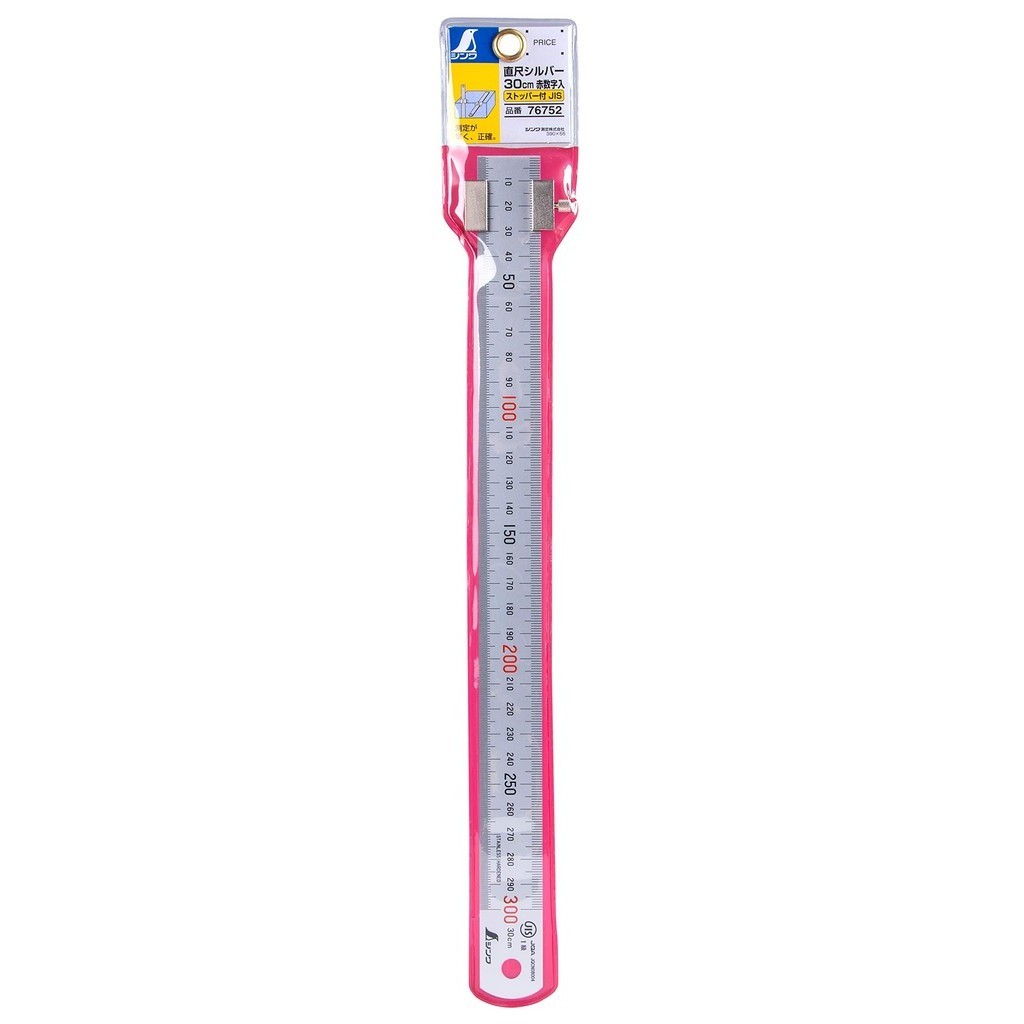 

Shinwa 76752 Stopper Penggaris SD-300 + Ruler 30cm Scale 30cm 300mm