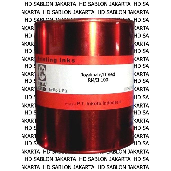 

TINTA SABLON PLASTIK ROYALMATE merah