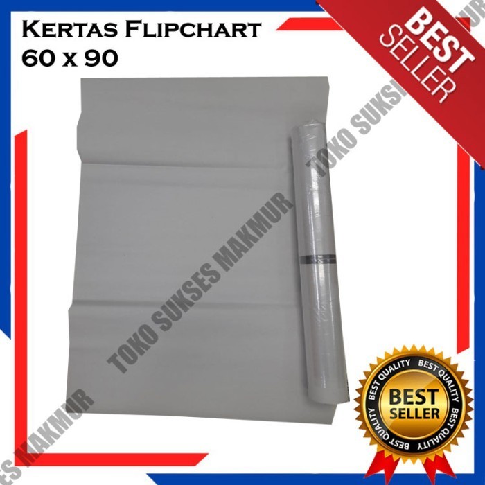 

Kertas Flipchart HVS 60 x 90 cm - Kertas Papan Tulis Flip Chart Putih