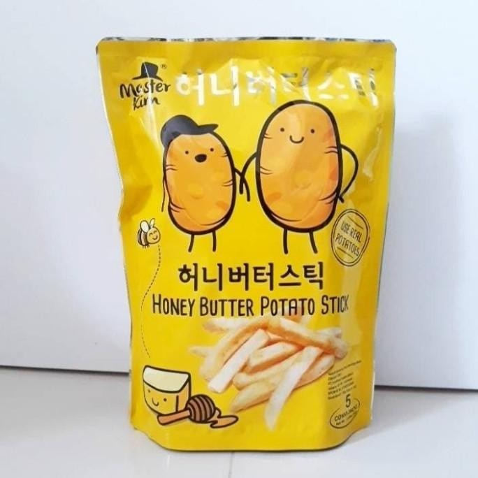 

Master Kim Honey Butter Potato Stick / Snack Kentang Mentega Madu