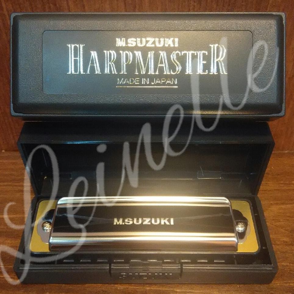 Suzuki Harpmaster Harmonika Harmonica 10 Holes