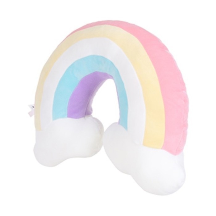 Um Bantal Leher Bentuk Pelangi - Miniso Summer Rainbow Series Plus Pillow