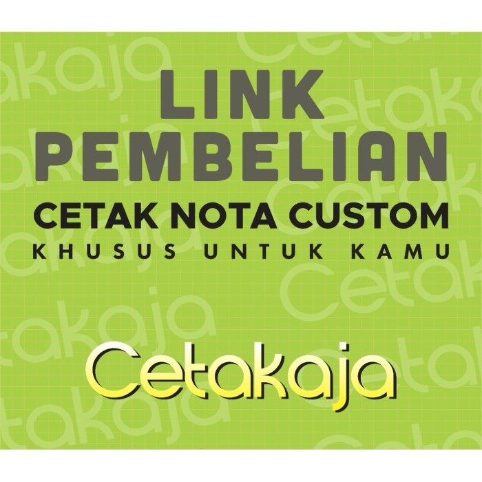 

Link Pemn Produk 13 Custom Printing - Cetak Aja
