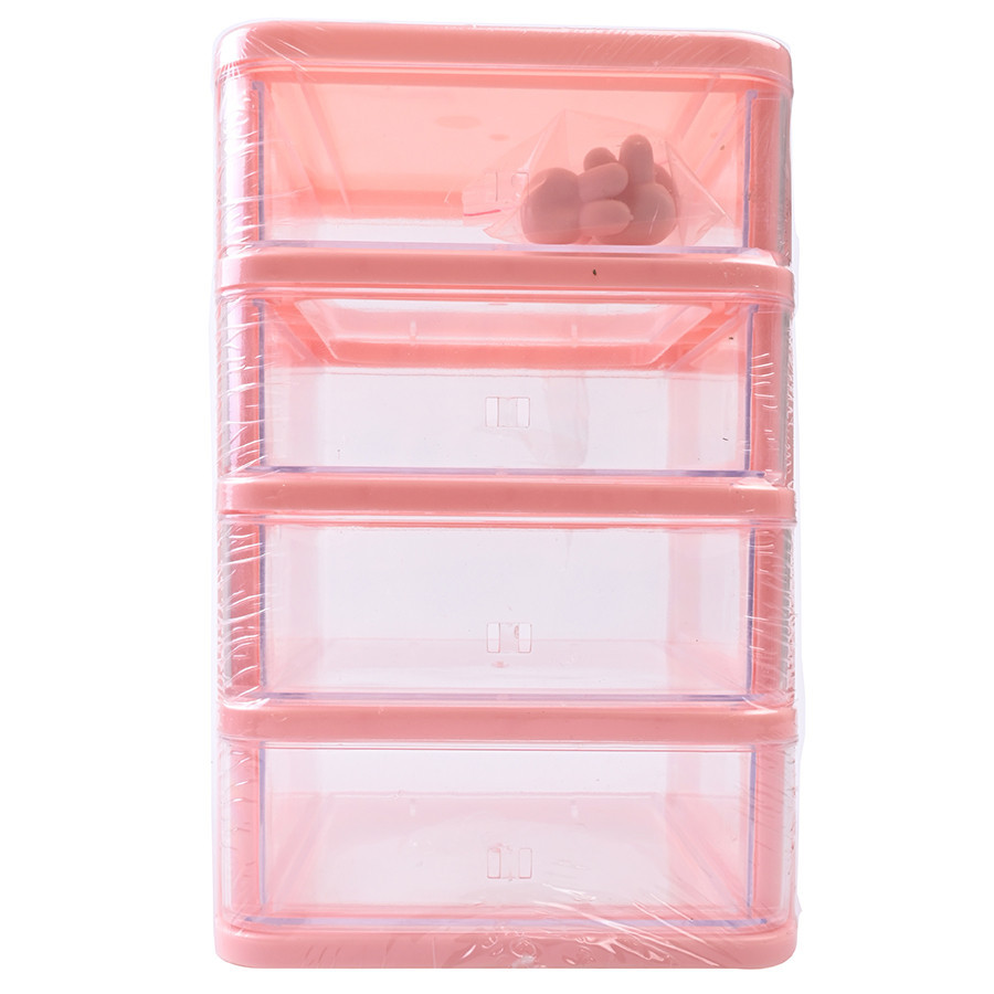 

Rambla - Bunny & Klin Desk Organizer Tempat Penyimpanan Serbaguan 4 Layer