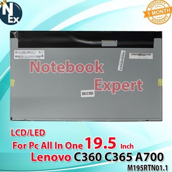 Lcd Led 19.5 inch AIO M195RTN01 for Lenovo AIO C360 C365 A700 TERBATAS